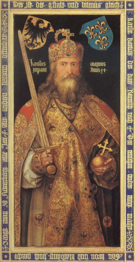 Albrecht Durer Emperor charlemagne